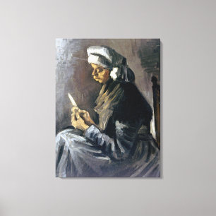 Vincent van Gogh Potato Peeler Leinwanddruck