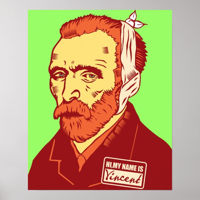 Vincent Van Gogh Print Poster (Vorne)