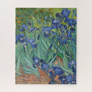 Vincent Van Gogh Purple Irises Masterpiece Puzzle