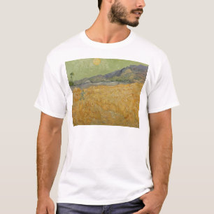 Vincent van Gogh  Radfeld mit Sensenmann, 1889 T-Shirt
