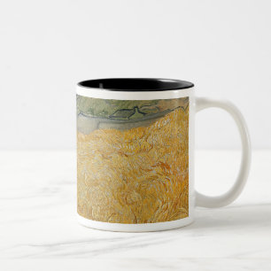 Vincent van Gogh  Radfeld mit Sensenmann, 1889 Zweifarbige Tasse