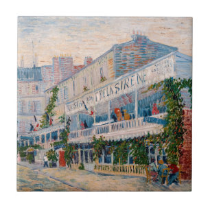 Vincent van Gogh - Restaurant de la Sirene Fliese