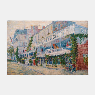 Vincent van Gogh - Restaurant de la Sirene Fußmatte