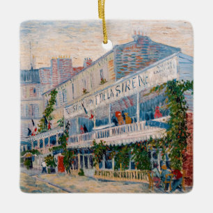 Vincent van Gogh - Restaurant de la Sirene Keramikornament