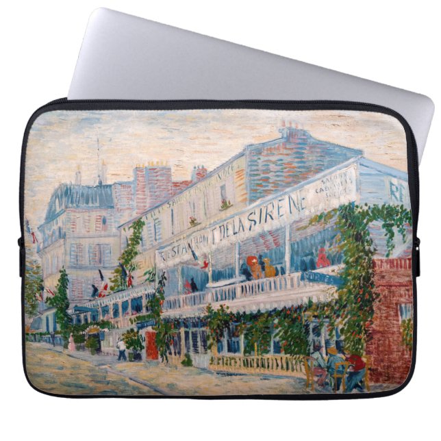 Vincent van Gogh - Restaurant de la Sirene Laptopschutzhülle (Vorderseite)