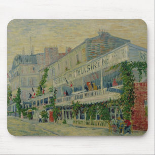 Vincent van Gogh   Restaurant de la Sirene Mousepad