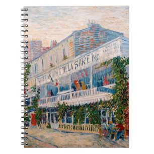 Vincent van Gogh - Restaurant de la Sirene Notizblock