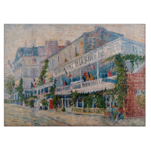 Vincent van Gogh - Restaurant de la Sirene Schneidebrett