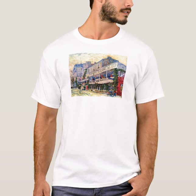 Vincent Van Gogh - Restaurant De La Sirene T-Shirt (Vorderseite)