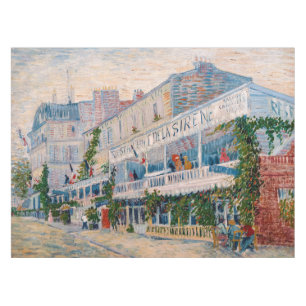 Vincent van Gogh - Restaurant de la Sirene Tischdecke