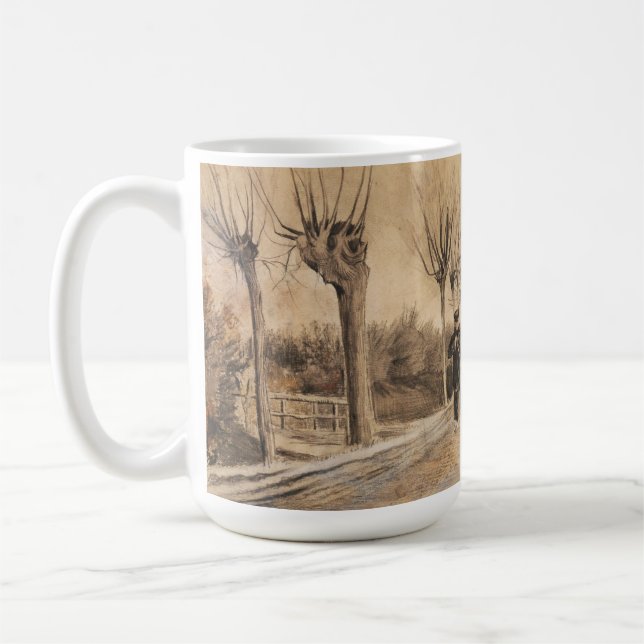 Vincent Van Gogh Road in Etten Kaffeetasse (Links)