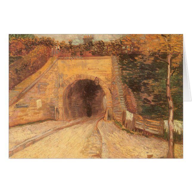 Vincent van Gogh - Roadway Underpass, The Viadukt (Vorderseite (Horizontal))
