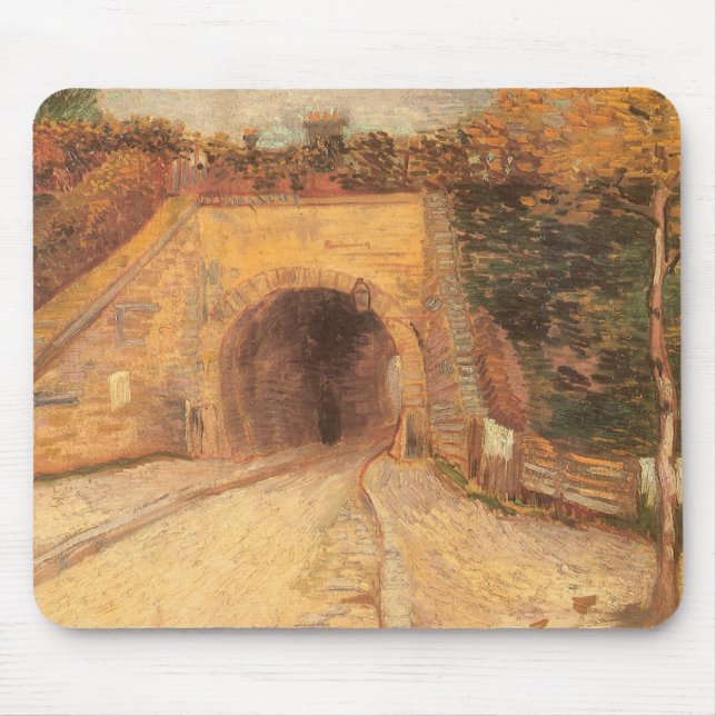 Vincent van Gogh - Roadway Underpass, The Viadukt Mousepad (Vorne)