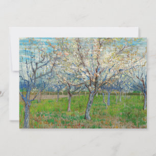 Vincent van Gogh - Rosa Obstgarten Einladung