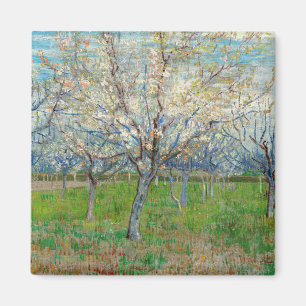 Vincent van Gogh - Rosa Obstgarten Magnet