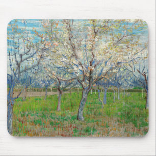 Vincent van Gogh - Rosa Obstgarten Mousepad