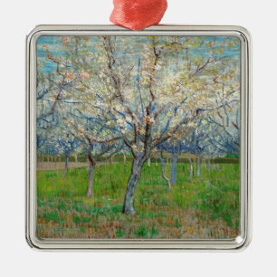 Vincent van Gogh - Rosa Orchard Ornament Aus Metall