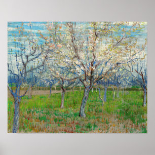Vincent van Gogh - Rosa Orchard Poster