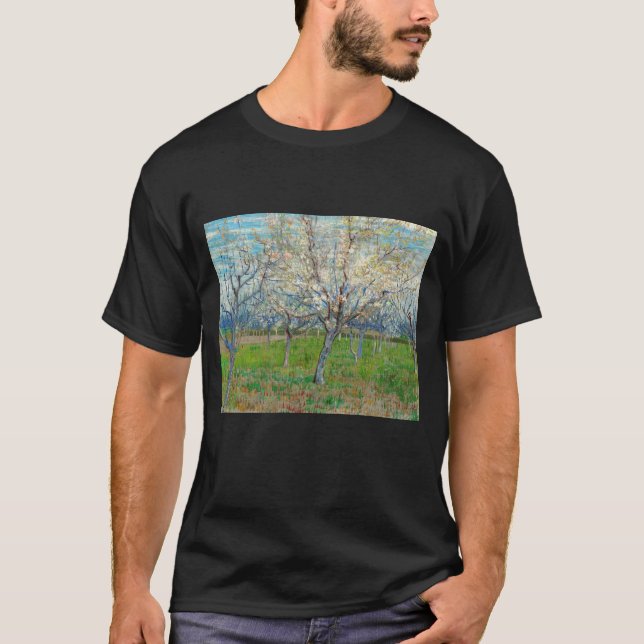 Vincent van Gogh - Rosa Orchard T-Shirt (Vorderseite)