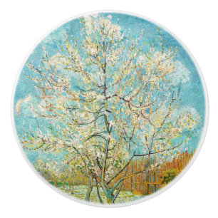 Vincent van Gogh - Rosa Pfirsichbaum in Blüte Keramikknauf