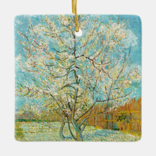 Vincent van Gogh - Rosa Pfirsichbaum in Blüte Keramikornament