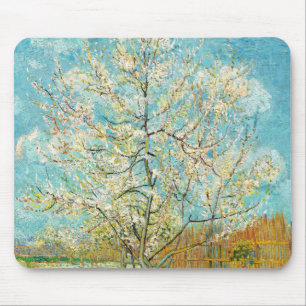 Vincent van Gogh - Rosa Pfirsichbaum in Blüte Mousepad