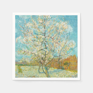 Vincent van Gogh - Rosa Pfirsichbaum in Blüte Serviette