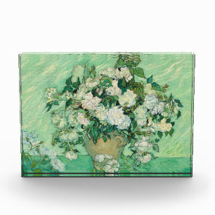 Vincent van Gogh Rose Impressionist Fotoblock