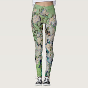 Vincent van Gogh - Rose Leggings