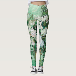 Vincent van Gogh - Rose Leggings