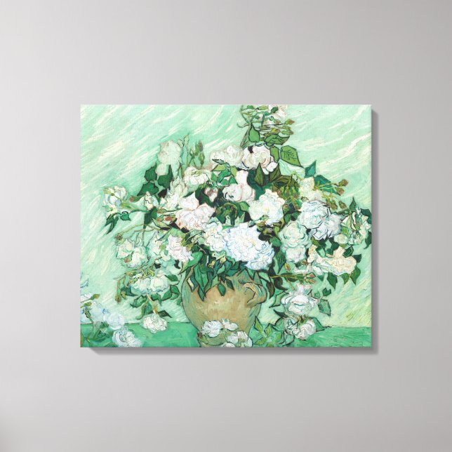 Vincent van Gogh - Rose Leinwanddruck (Vorderseite)