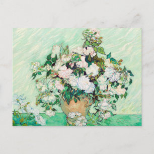 Vincent van Gogh Rose Malerei Postkarte