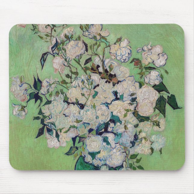 Vincent van Gogh - Rose Mousepad (Vorne)