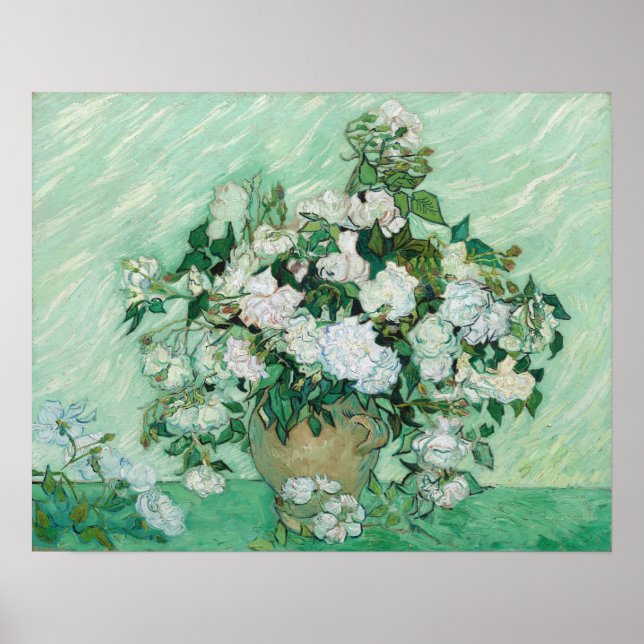Vincent van Gogh - Rose Poster (Vorne)