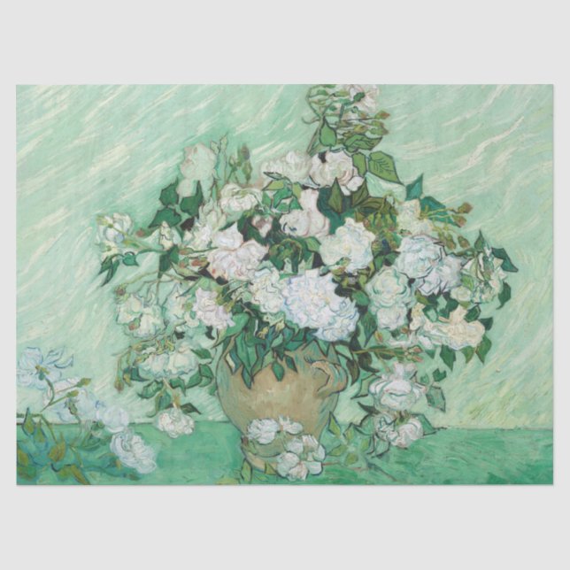 Vincent van Gogh - Rose Seidenpapier (Vorderseite)