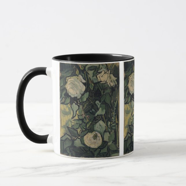 Vincent van Gogh - Rose und Käfer Tasse (Links)