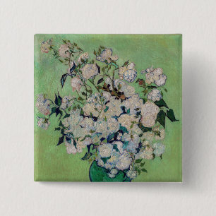 Vincent van Gogh - Rosen Button