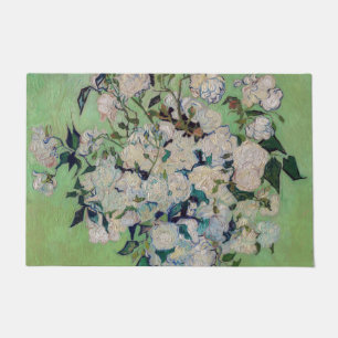 Vincent van Gogh - Rosen Fußmatte