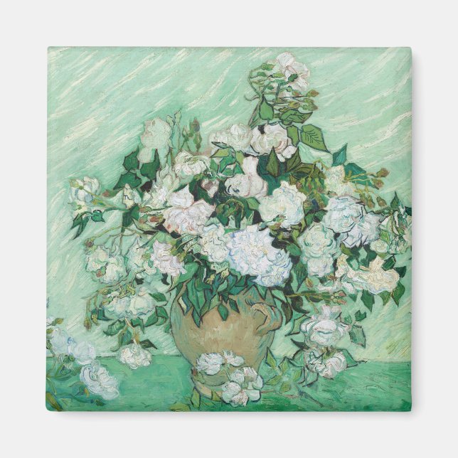 Vincent van Gogh - Rosen Magnet (Vorne)
