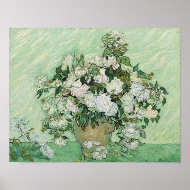 Vincent van Gogh - Rosen  Poster (Vorne)
