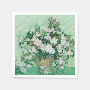 Vincent van Gogh - Rosen Serviette