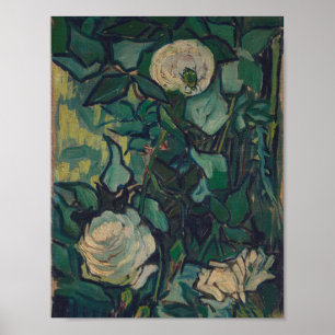 Vincent van Gogh - Rosen und Käfer Poster