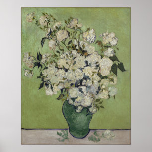 Vincent van Gogh Rosen Vintage Floral GalleryHD Poster