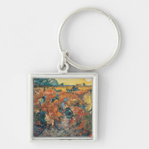 Vincent van Gogh  Rote Weinberge in Arles, 1888 Schlüsselanhänger