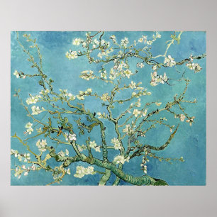 Vincent Van Gogh’s Almond Blossom Vintage Painting Poster