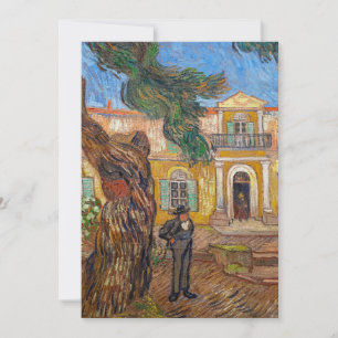 Vincent Van Gogh - Saint-Paul-Asyl in Saint-Rémy Dankeskarte
