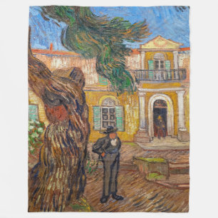 Vincent Van Gogh - Saint-Paul-Asyl in Saint-Remy Fleecedecke