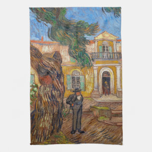 Vincent Van Gogh - Saint-Paul-Asyl in Saint-Remy Geschirrtuch