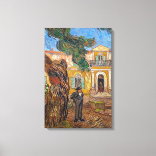 Vincent Van Gogh - Saint-Paul-Asyl in Saint-Remy Leinwanddruck