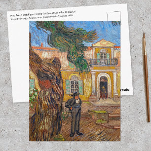 Vincent Van Gogh - Saint-Paul-Asyl in Saint-Remy Postkarte